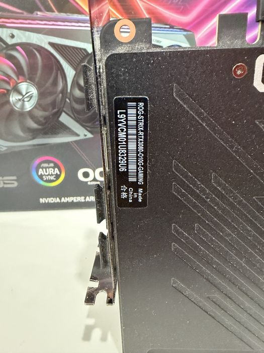 Продам видеокарту Rtx 3080 Asus