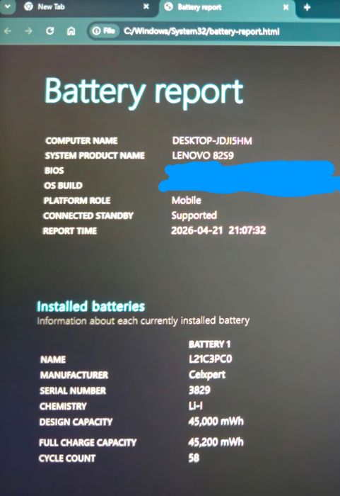 Lapto Lenovo Ideapad gaming 3i