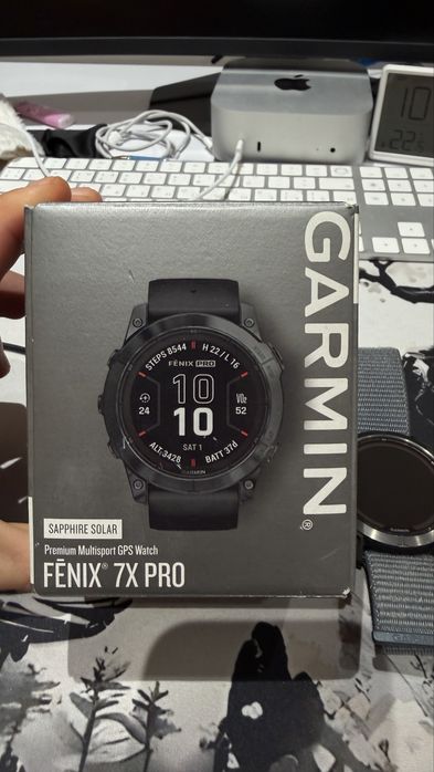Garmin Fenix 7X Pro Sapphire Solar (51mm) — Чек, оригинал