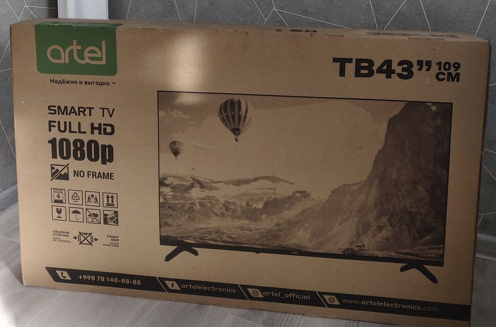Телевизор Artel 43/Full HD/Smart
