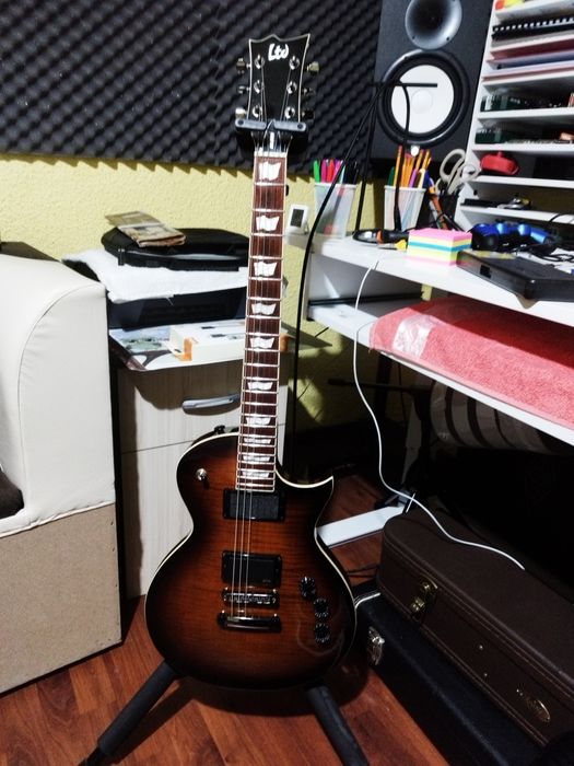 ESP LTD EC-256 In Dark Brown Sunburst