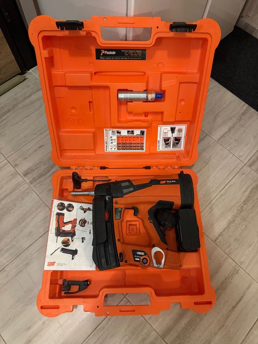 Spit Pulsa 800P+ набива пирони в бетон и метал отличен