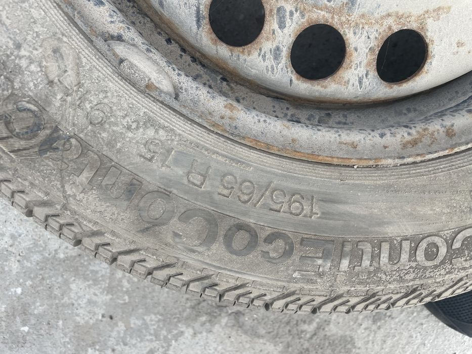 Janta rezerva opel 5 x 110 + cauciuc nou 195 / 65 / r15