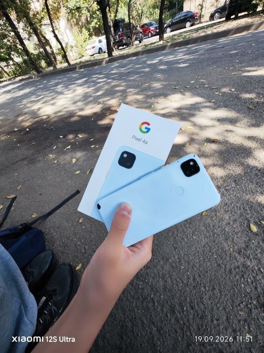 Google pixel 4a в редком цвете