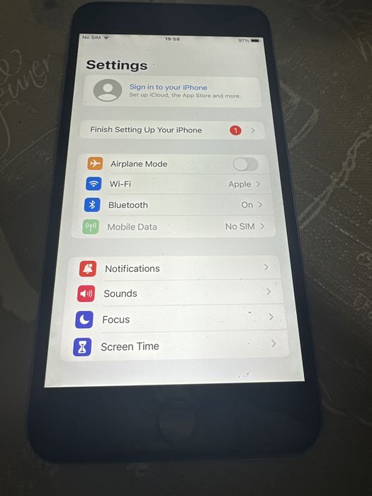 iph 6s  plus /128 gb liber reta