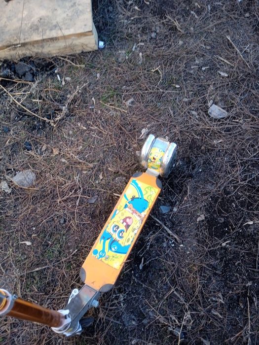 Самокат детский спанчбоб