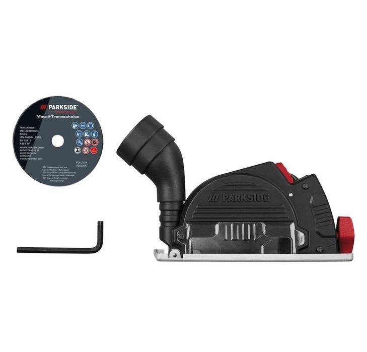 Polizor unghiular parkside performance 12v sanitare