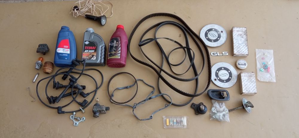 Запчасти , масла .