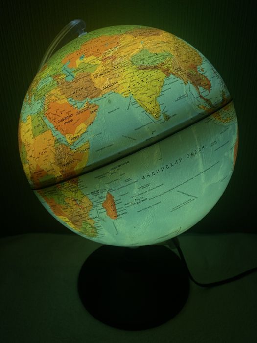 Глобус с подсветкой