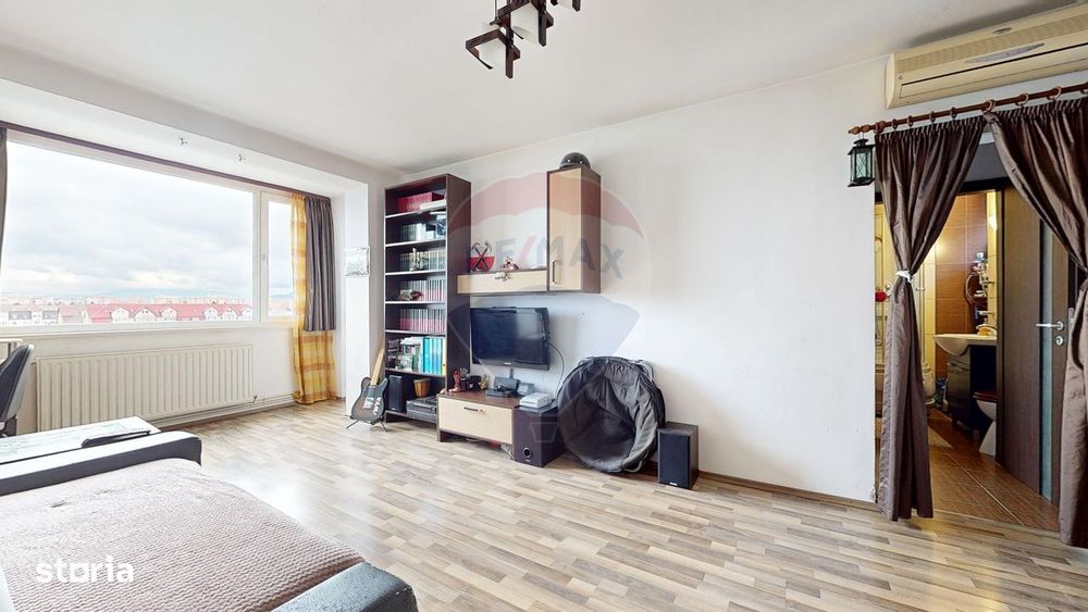 De vânzare: Panoramă, liniște și confort – 2 camere, etaj 8, Bd. Gării — fotografia 1