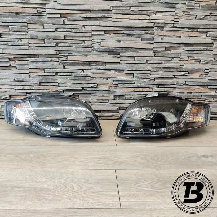 Faruri LED Dayline compatibile cu Audi A4 B7
