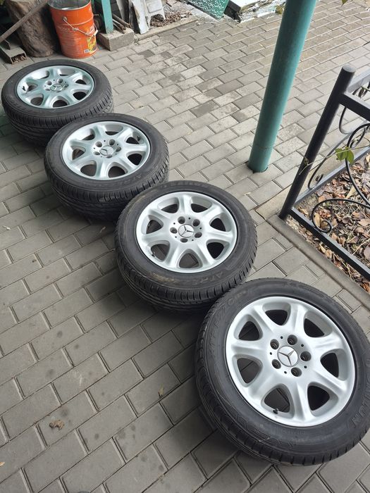 Диски с летней резиной  w210