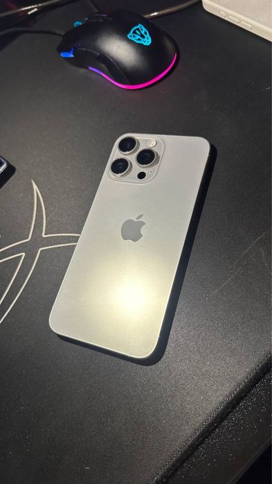 iphone 15 pro max titan 256gb sim+esim