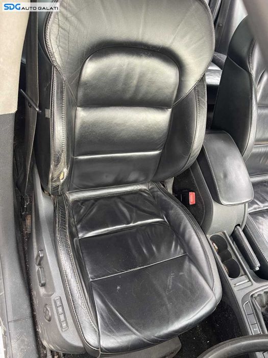 Interior Piele Electric Cu Incalzire Scaune Fata si Bancheta cu Spatar Skoda Superb 2 Break Combi 2008 - 2015