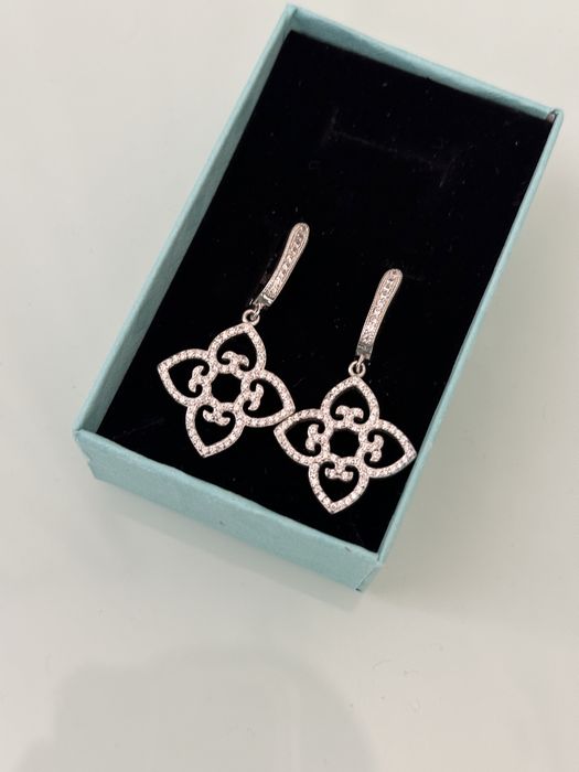 Серьги из серебра