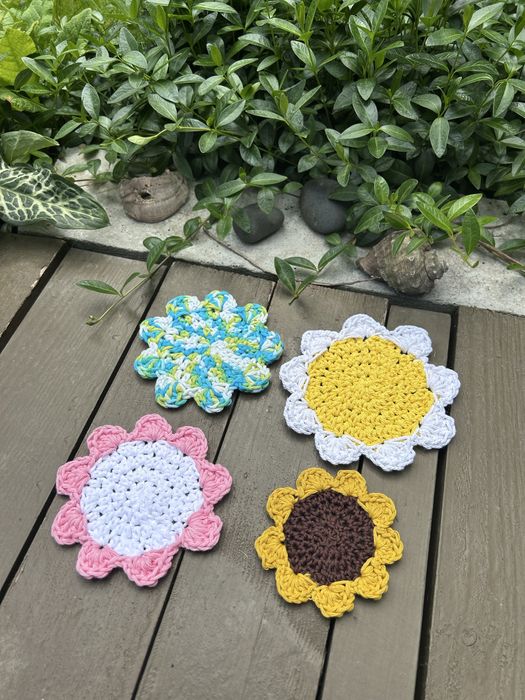 Ръчно изработени подложки за чаши и купи