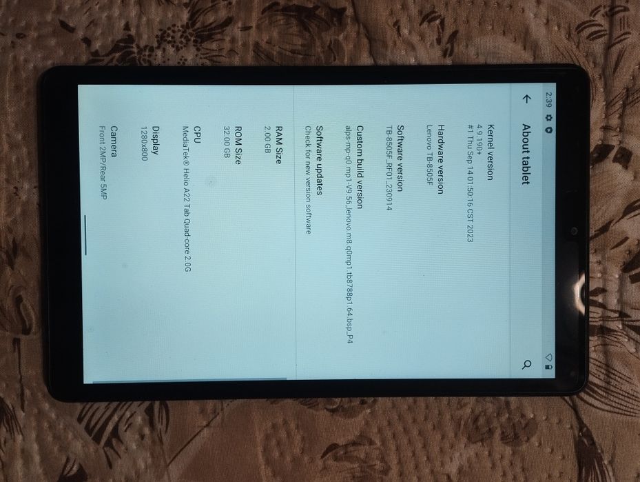 Таблет Lenovo Tab M8