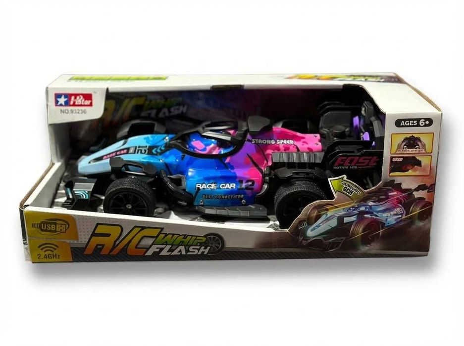 Състезателна Кола с дистанционно, с ефекти и звуци