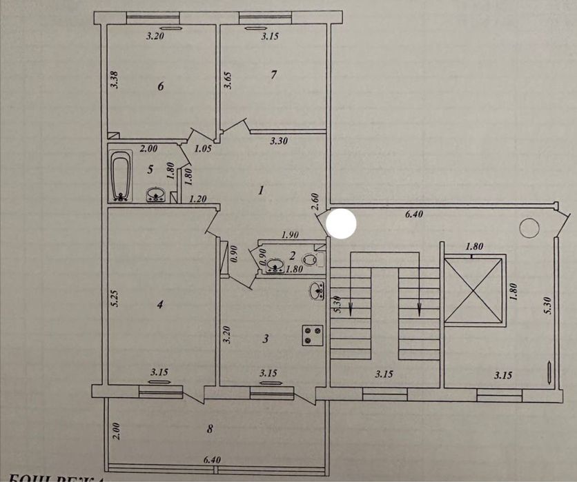 3/2/9 Паркентский 90м2