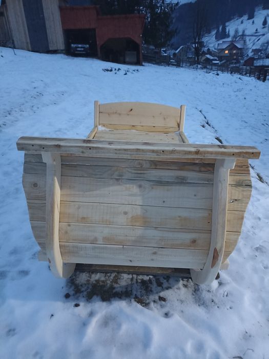 De vînzare sanie făcută din lemn de mesteacan mai multe detalii la tel