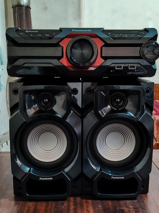 Аудио система High Power Panasonic SC-AKX320E-K, 450 W RMS, Dual USB, Bluetooth