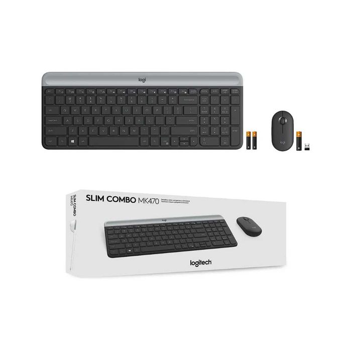Logitech MK470 Combo — клавиатура и мышь с SilentTouch. Есть доставка