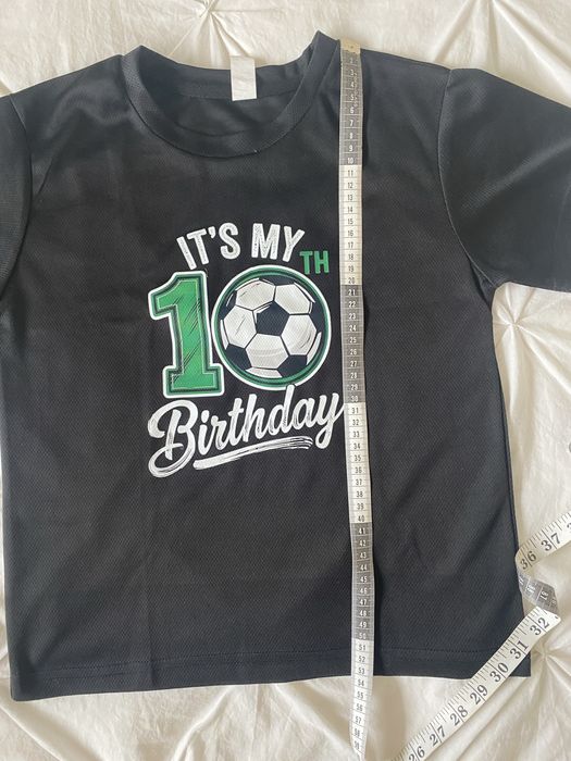 Decoratii+ tricouri zi de nastere baiat 10 ani