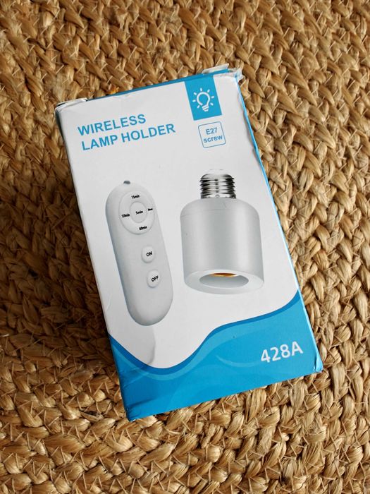 Fasung/Dulie E27 cu telecomanda