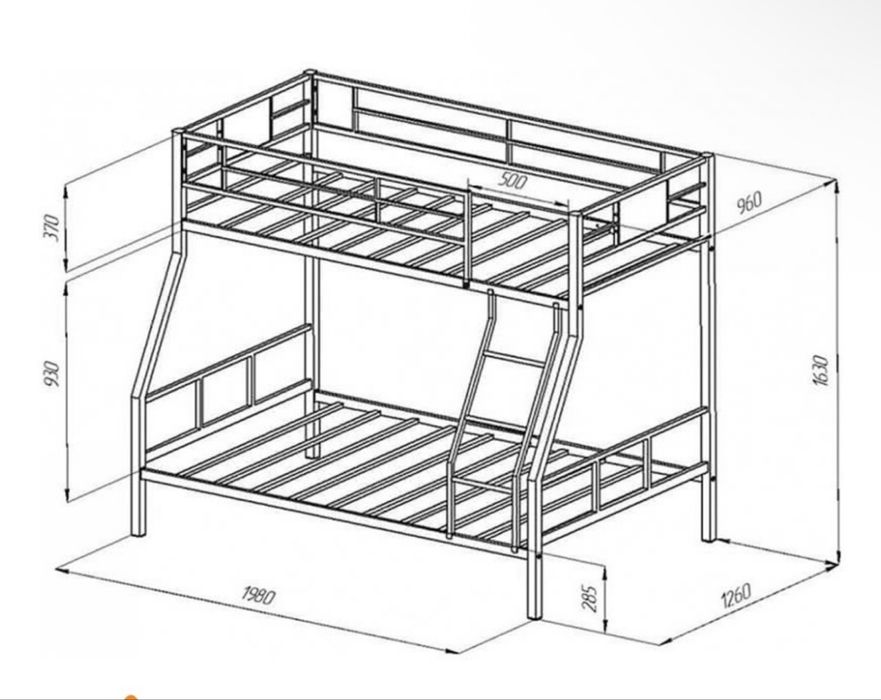 Продам двухъярусную кровать