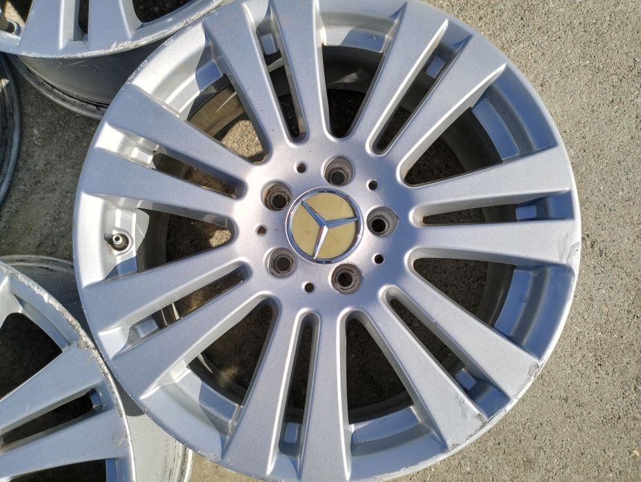 Jante aluminiu originale Mercedes 5x112,R 17