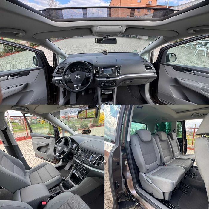 VW Sharan - 2011/08 - 2.0 TDI - Euro5  - ComfortLine - Cash sau RateFixe - diesel - Euro 5