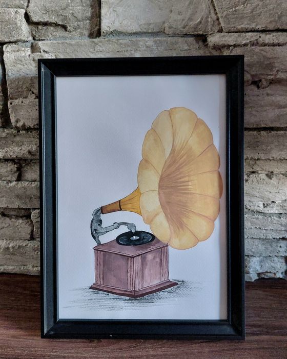 Ръчно рисувани черно-бели картини