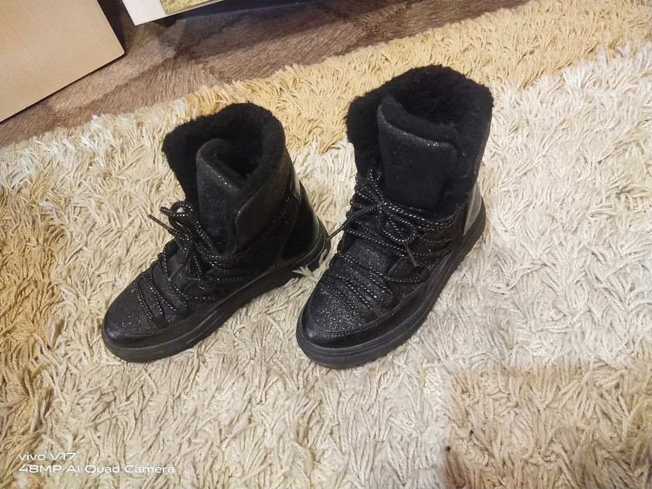 Зимние сапоги на девочку 31 размер