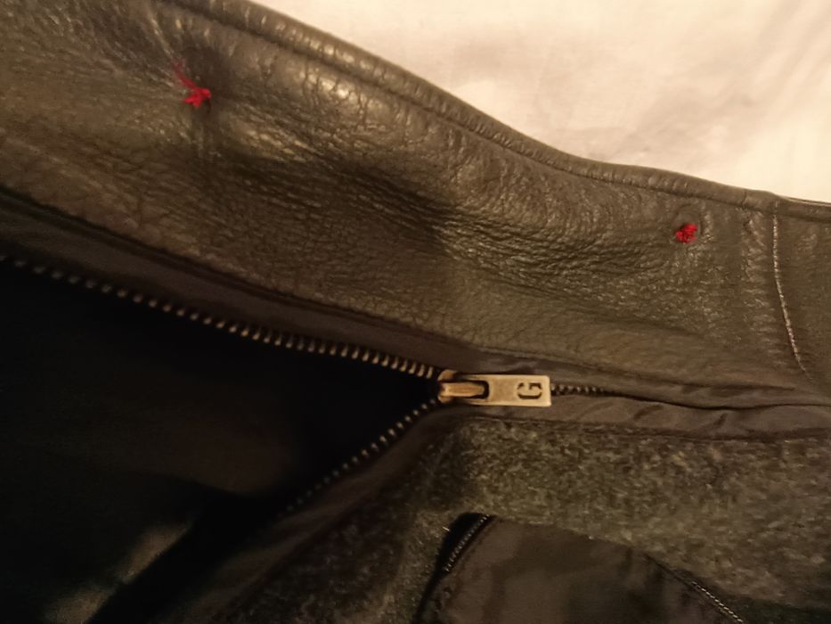 Geaca Guess de piele groasa cu mesada detașabilă L