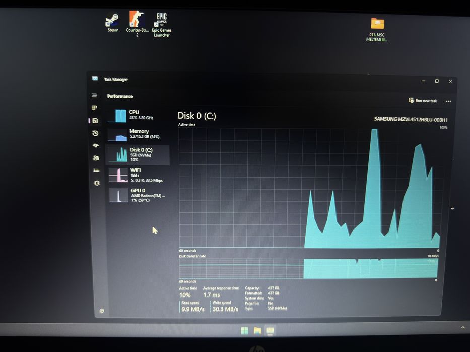 Laptop HP 15-fc0002ni