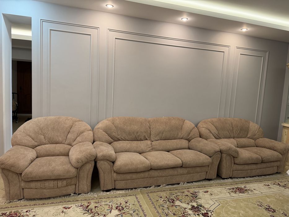 Диван с 2 креслами