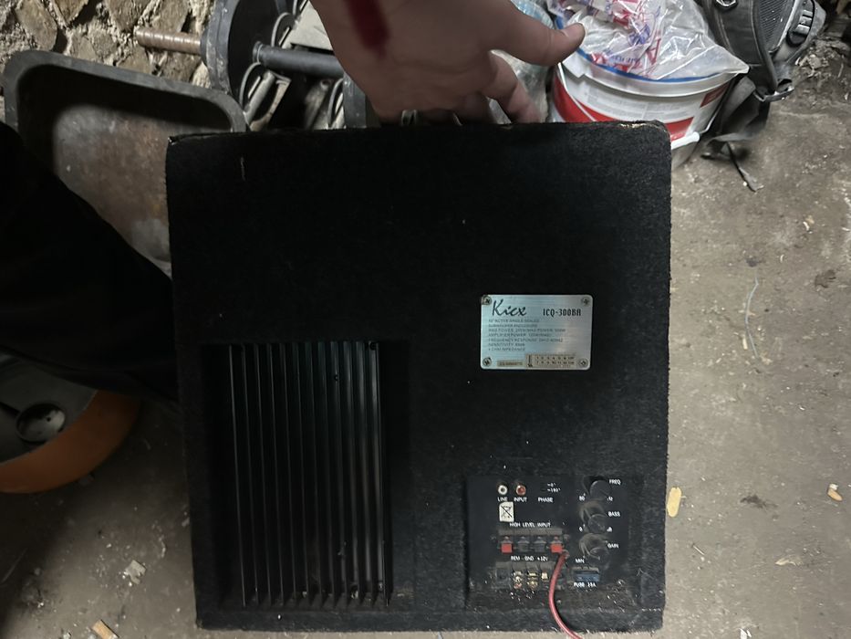 Саб kixk 12шка rms 250w