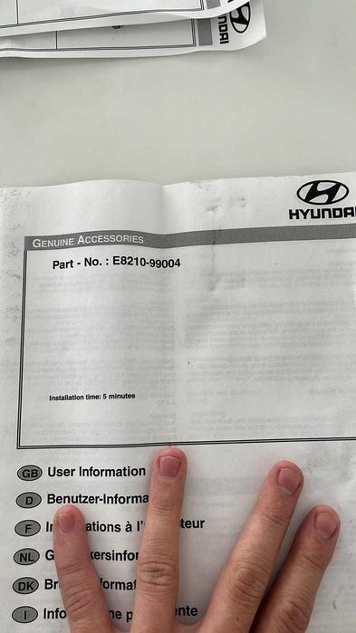 Hyundai Montura de Ski