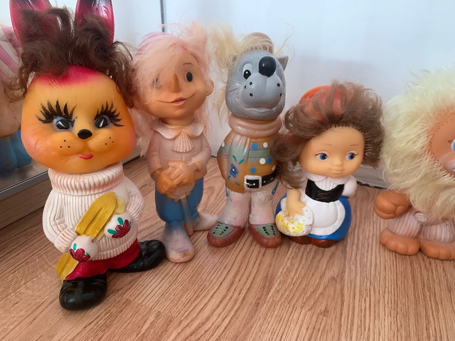 Гумени играчки от соца