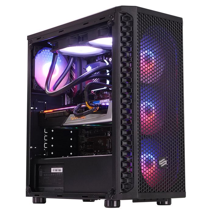 PC Gaming Apophis, Intel i9 9900KF 3.6GHz, 16GB DDR4, 2TB HDD + 500GB SSD, RX 5700 XT 8GB GDDR6  Iluminare RGB