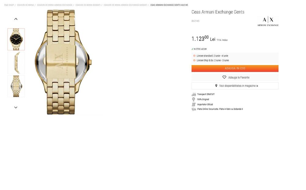 Ceas Armani Exchange