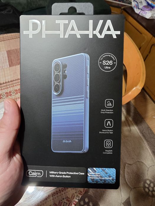 Кейсове на Pitaka за S26 Ultra и S24 Ultra!
