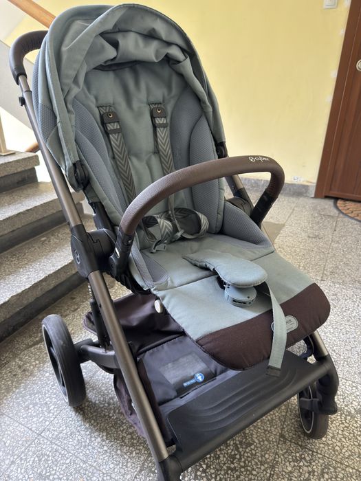 Количка Cybex Balios S + зимно чувалче Cybex Gold - син цвят