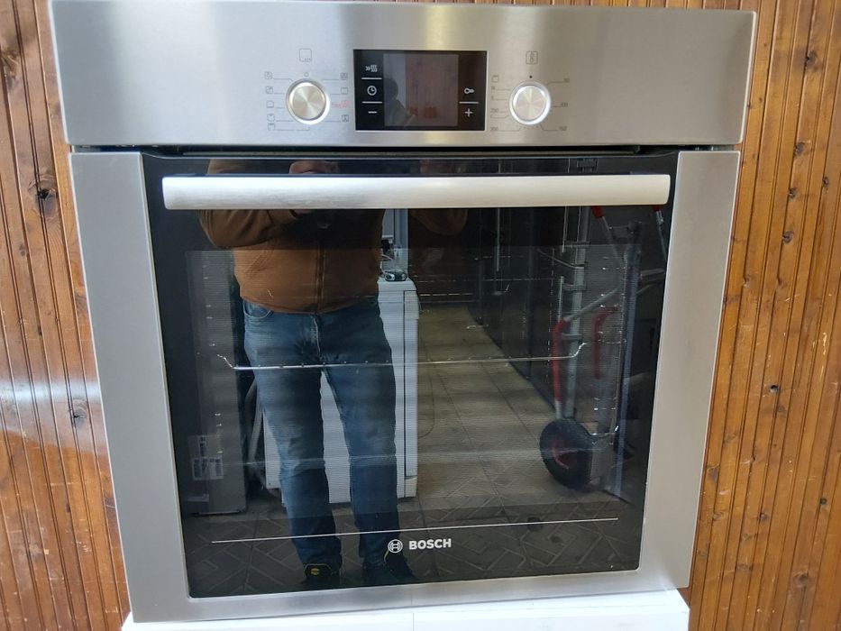 Иноксова фурна за вграждане Бош Bosch Made in Germany  с 2 години гаранция!!