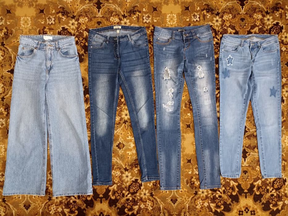 Распродажа. Джинсы 16 пар за всё 4000. Размер 42-44.