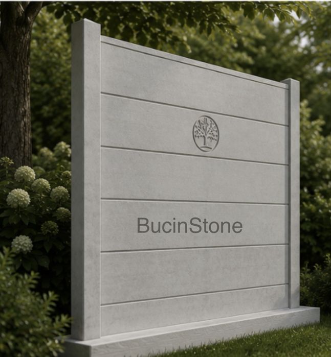 Gard beton prefabricat