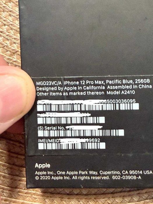 iPhone 12 pro max 256