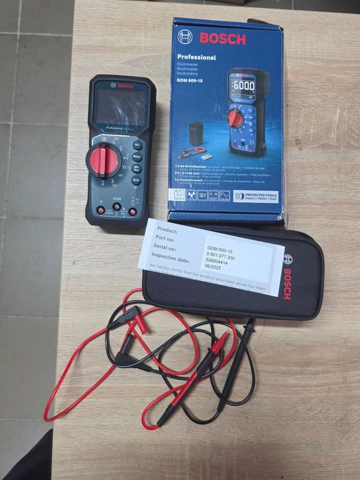Multimetru digital Bosch Professional GDM 600-15