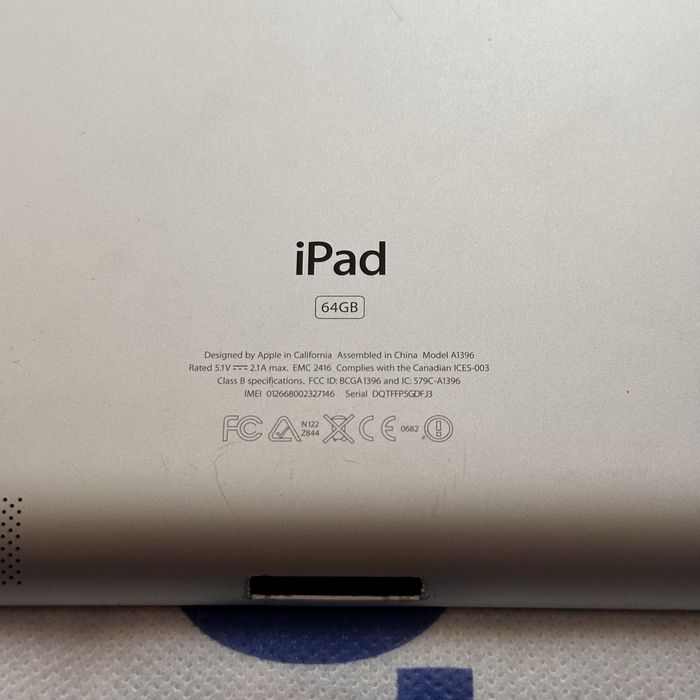 Ipad 2 64 gb icloudga tushgan you tube nmadurla ko’rishga