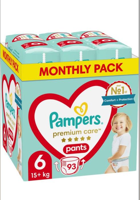 Scutece Chiloțel Pampers Pants Premium Care Nr 6